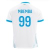 Maillot de Supporter Olympique de Marseille Mbemba 99 Domicile 2024-25 Pour Enfant